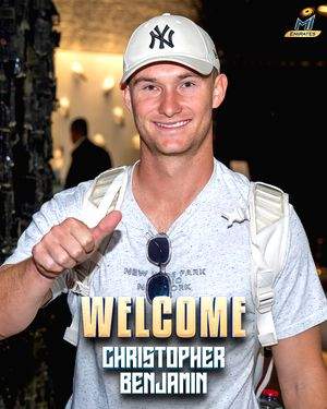MI Emirates sign up Christopher Benjamin for ILT20 Season 2 - Vimarsana News