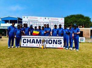 Nagesh Trophy: Karnataka beat Andhra Pradesh by 9 wickets in a thrilling final to clinch title - Vimarsana News