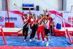 National gymnastics: Railways win men's team gold even as Rakesh Patra tops All-around section - Vimarsana News