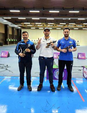 National Shooting: Anish Bhanwala makes it two out of two in trials - Vimarsana News
