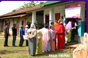 Nearly 82 per cent turnout in fresh voting in 11 polling stations in Manipur - Vimarsana News