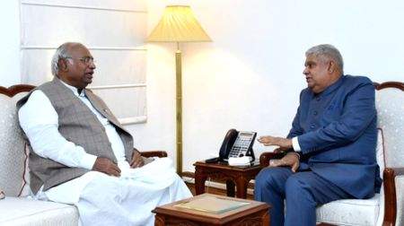 Kharge writes to Dhankhar urging for revoking suspension of Derek - Vimarsana News