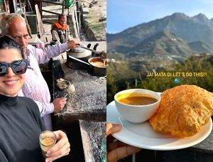 Nimrat Kaur enjoys sunny Sunday with 'aloo puri' and 'tapri ki chai' - Vimarsana News