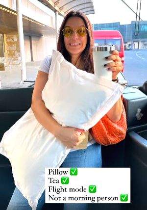 'Not a morning person', says Neha Dhupia, as she turns on her 'flight mode' - Vimarsana News