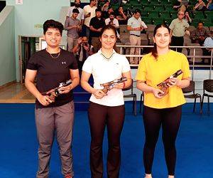 Olympic shooting trials: Manu, Anish on course for second successive win - Vimarsana News
