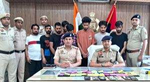 Online gaming racket busted in Gurugram, eight held - Vimarsana News
