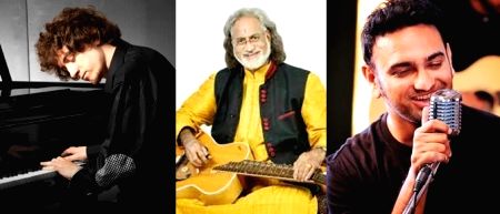Pandit Vishwa Mohan Bhatt, Ruslan Sirota collaborate with Kshitij Tarey for album 'Classical Crossover' - Vimarsana News