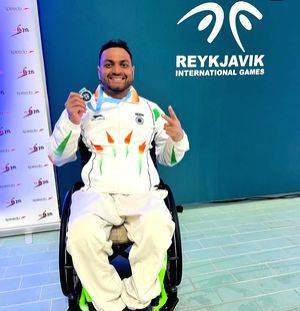 Para swimmer Shams Aalam set two national records, wins six medals at Reykjavik International Games - Vimarsana News