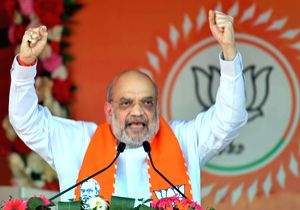 Land mafia will be hung upside down in Bihar: HM Amit Shah - Vimarsana News