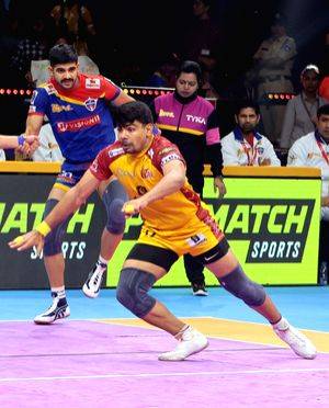 Pawan Sehrawat masterclass leads Telugu Titans to huge win at home - Vimarsana News