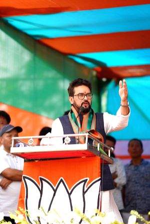 PM Modi-led govt saved people during pandemic: Union Minister Anurag Thakur - Vimarsana News