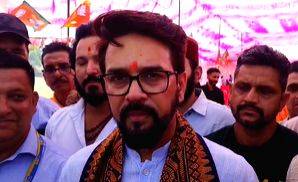 Union Minister Anurag Thakur accuses Sukhu govt of spreading propaganda on Hamirpur medical college - Vimarsana News