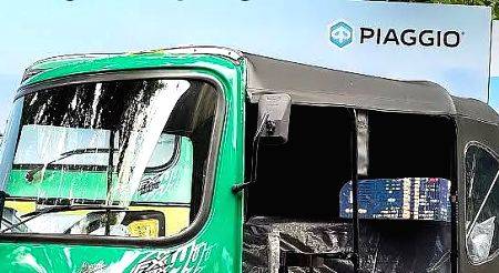 Piaggio launches 3-wheeler EV in TN, town size does not matter for adoption - Vimarsana News