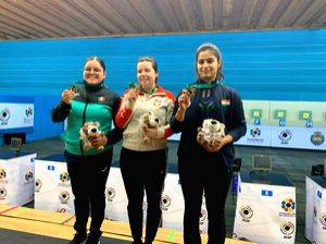 Pistol ace Manu Bhaker shoots yet another World Cup medal in Granada - Vimarsana News