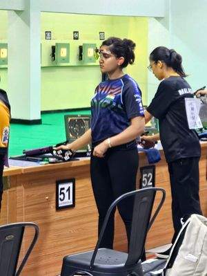 Pistol shooters renew quest for Paris quotas - Vimarsana News