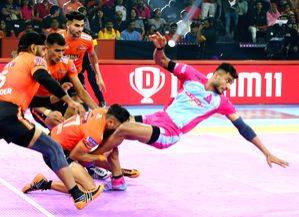 PKL 10: Jaipur Pink Panthers ride Deshwal's Super 10 to overcome U Mumba 41-31 - Vimarsana News
