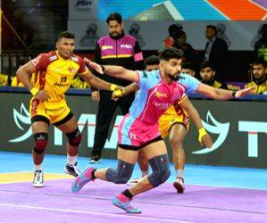 PKL 10: Sehrawat's 22 points not enough as Telugu Titans go down to Jaipur Pink Panthers - Vimarsana News