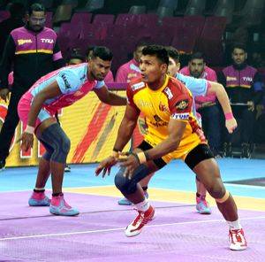 PKL: Jaipur Pink Panthers beat Telugu Titans and extend unbeaten run to 7 games - Vimarsana News