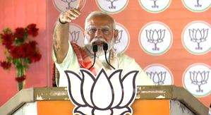 PM Modi holds mega roadshow in Puri - Vimarsana News