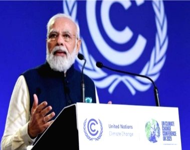 PM Modi's ambitious dream of GGI-OSOWOG launched at COP26 (Ld) - Vimarsana News