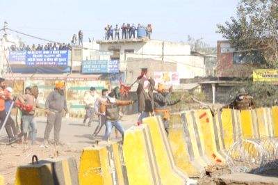 Delhi fortifies borders: Sound cannons, trenches added amid farmers' protest - Vimarsana News