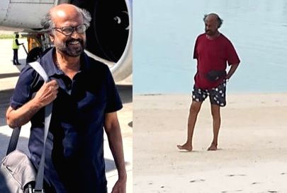 Rajini takes a Maldives break after 'Lal Salaam', calls it 'my home' - Vimarsana News
