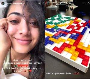Rashmika Mandanna extends 'happiest' New Year wishes to her 'loves' - Vimarsana News