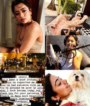 Rashmika Mandanna reflects on 7 yrs of 'good' journey; gives pictorial recap of 2023 - Vimarsana News