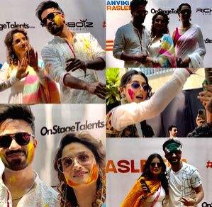 Reality TV universe converges at 'Bigg Boss 17' couple Ankita-Vicky's Holi bash - Vimarsana News