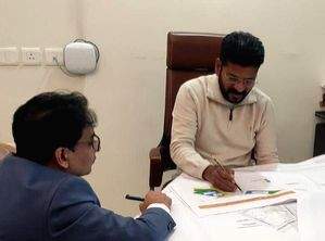 Airport Metro, Pharma City projects not scrapped, says Telangana CM - Vimarsana News