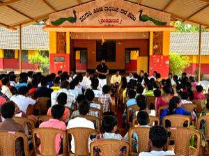 Rishab Shetty adopts govt Kannada school in hometown Keradi - Vimarsana News