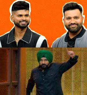 Rohit Sharma's verbal googlies, Shreyas Iyer's sixers, Kapil as Sidhu keep audience in splits - Vimarsana News