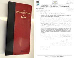 Sending you pocketbook version of Constitution: Pawan Khera, miffed at Assam CM's taunt at Rahul, pens letter - Vimarsana News