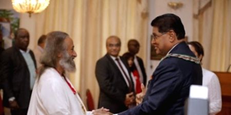 Sri Sri Ravi Shankar conferred Suriname's highest civilian award - Vimarsana News