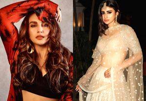 STARS & STYLE: Huma paints town in 'Maharani colours', Mouni glows in golden lehenga - Vimarsana News