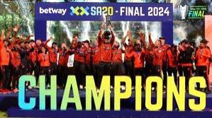 Sunrisers claim back-to-back SA20 titles, thrash DSG in finals - Vimarsana News