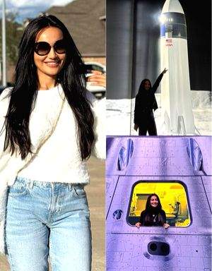 Surbhi Jyoti rings in 2024 at NASA Space Center - Vimarsana News
