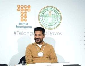 Telangana signs investment deals worth over Rs 40K crore at Davos - Vimarsana News
