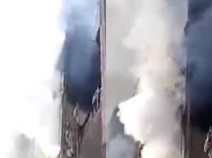 Two women jump off balcony as fire breaks out in Delhi apartment, one dead - Vimarsana News