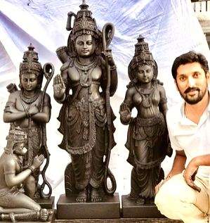 K'taka sculptor Yogi Raj's Ram Lalla idol chosen for installation at Ayodhya: Pralhad Joshi - Vimarsana News