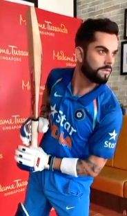 Virat Kohli's wax statue to be installed in Jaipur Wax Museum - Vimarsana News