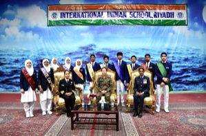 Women officers of tri-services interact with 700 Indian students in Riyadh - Vimarsana News