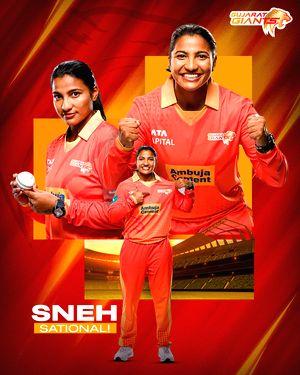 WPL 2024: I really hope that we get a lot of positive results this time, says Gujarat Giants' Sneh Rana - Vimarsana News