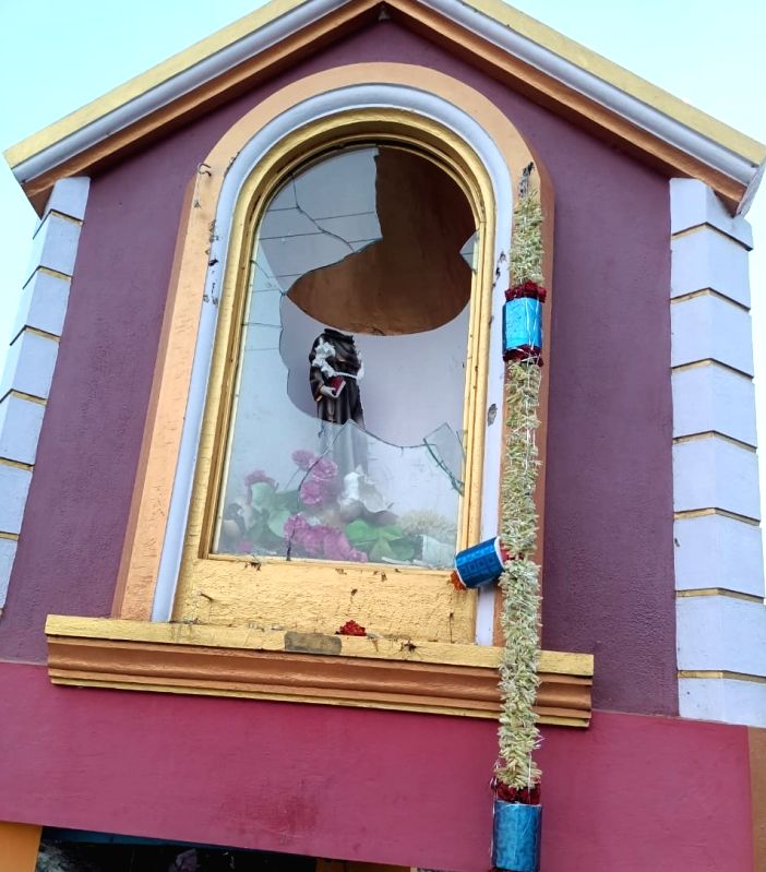 Saint Anthony statue vandalised in Karnataka - Vimarsana News
