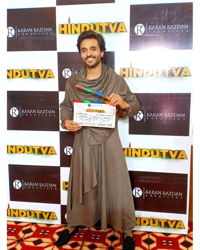 Ashish Sharma starts shooting for Karan Razdan's 'Hindutva' - Vimarsana News