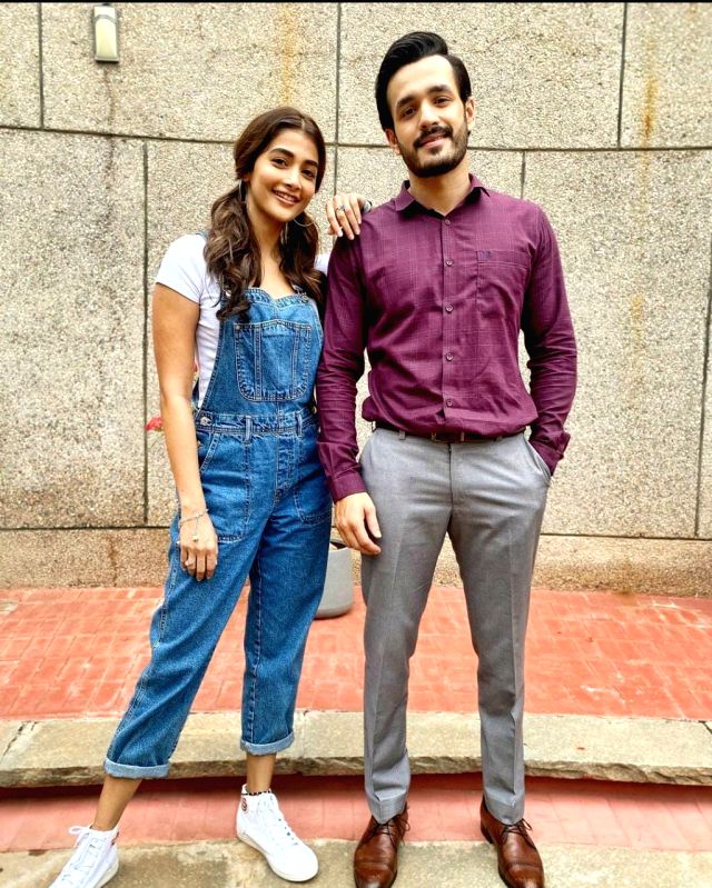 Akhil Akkineni says co-star Pooja Hegde is a workaholic - Vimarsana News