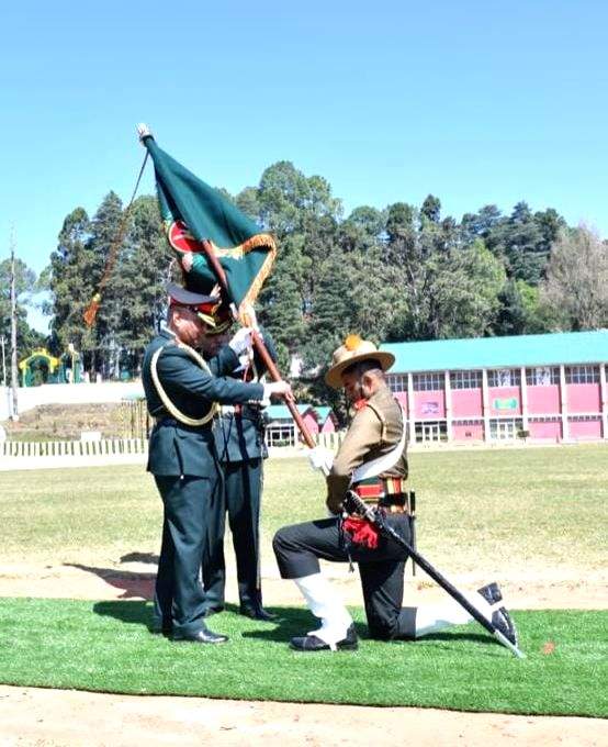 Army chief presents the President's Colours to Naga Regiment - Vimarsana News