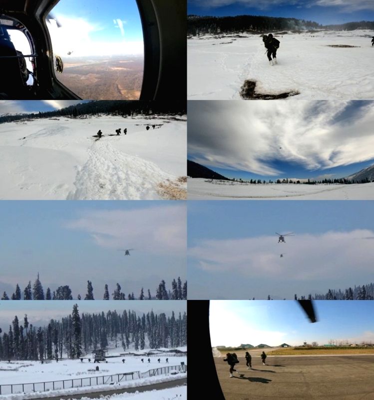 Chinar Corps conducts heliborne exercise in Kashmir's higher reaches - Vimarsana News