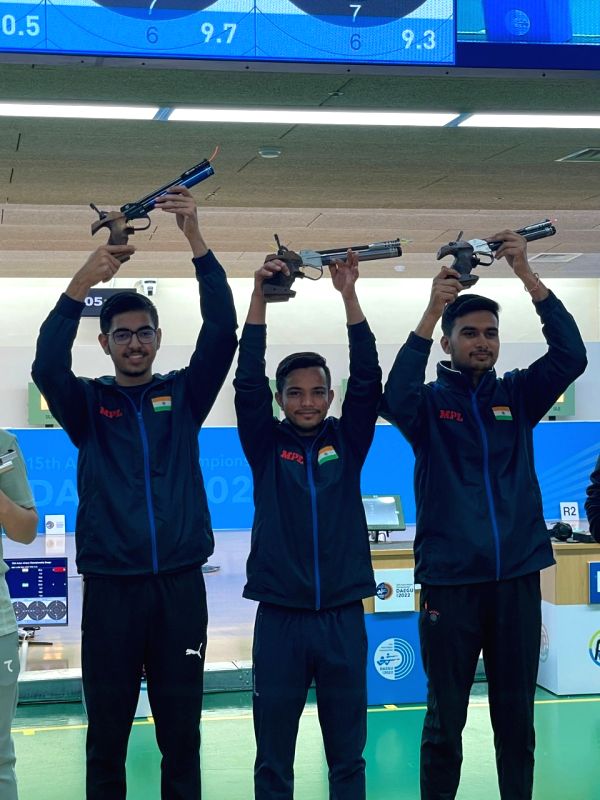 Asian Airgun Championship: India continues pistol golden run with four more medals - Vimarsana News