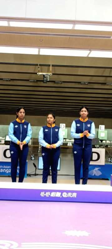 Asian Games: Shooters Ramita, Mehuli, Ashi win India silver in Women's 10m Air Rifle - Vimarsana News